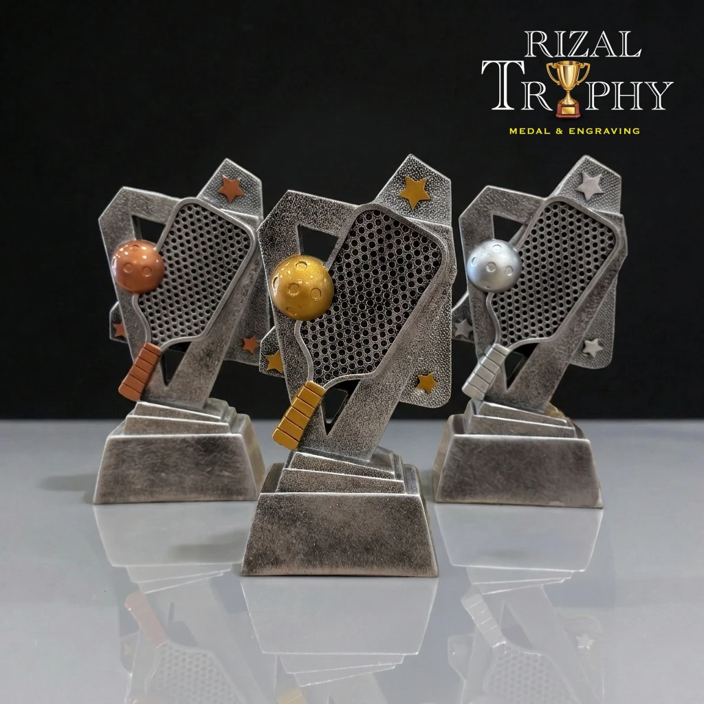 RTR201 Pickleball Resin Trophy
