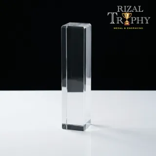 Trophy Crystal Plaque - Rizal Trophy