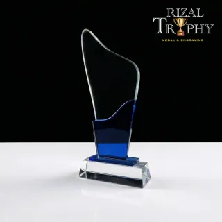 Trophy Crystal Plaque - Rizal Trophy