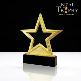 Trophy Crystal Plaque - Rizal Trophy