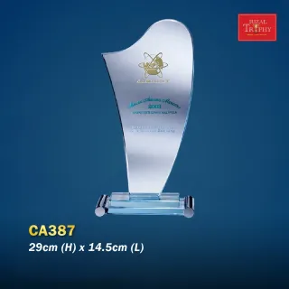 Trophy Crystal Plaque - Rizal Trophy