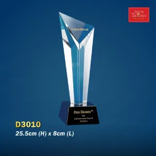 Trophy Crystal Trophy - Rizal Trophy