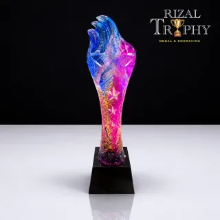 Trophy Crystal Trophy - Rizal Trophy