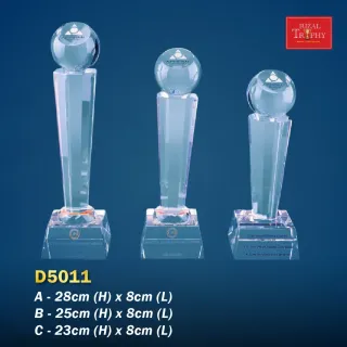 Trophy Crystal Trophy - Rizal Trophy