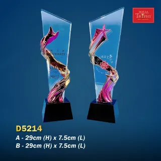 Trophy Crystal Trophy - Rizal Trophy