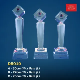 Trophy Crystal Trophy - Rizal Trophy