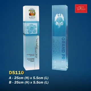 Trophy Crystal Trophy - Rizal Trophy