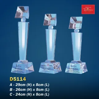 Trophy Crystal Trophy - Rizal Trophy