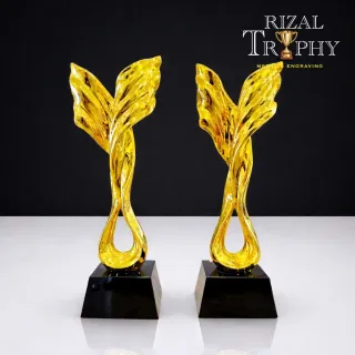 Trophy Crystal Trophy - Rizal Trophy
