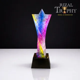 Trophy Crystal Trophy - Rizal Trophy