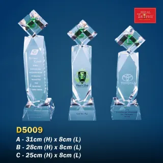Trophy Crystal Trophy - Rizal Trophy