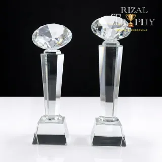 Trophy Crystal Trophy - Rizal Trophy