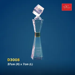 Trophy Crystal Trophy - Rizal Trophy