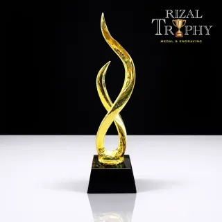 Trophy Crystal Trophy - Rizal Trophy