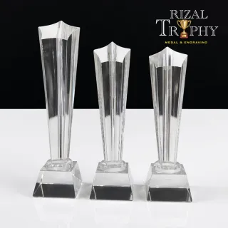 Trophy Crystal Trophy - Rizal Trophy