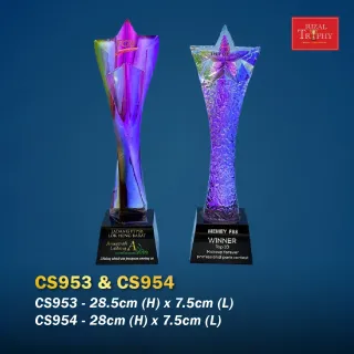 Trophy Crystal Trophy - Rizal Trophy