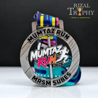 Trophy Medal Zinc Alloy - Rizal Trophy