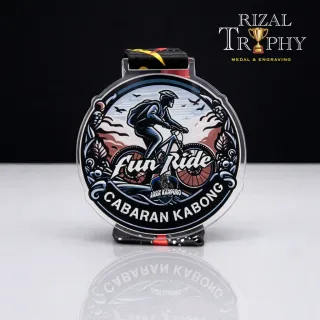 Trophy Medal Acrylic - Rizal Trophy