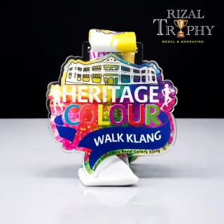 Trophy Medal Acrylic - Rizal Trophy