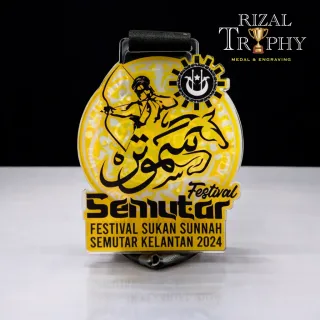 Trophy Medal Acrylic - Rizal Trophy