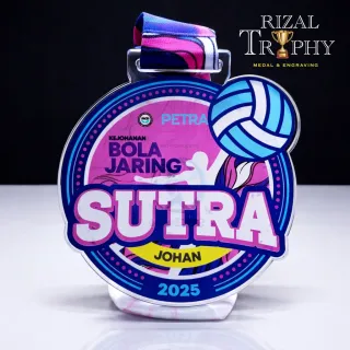 Trophy Medal Acrylic - Rizal Trophy