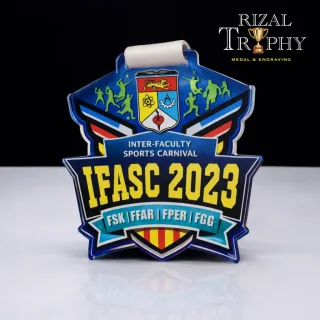 Trophy Medal Acrylic - Rizal Trophy