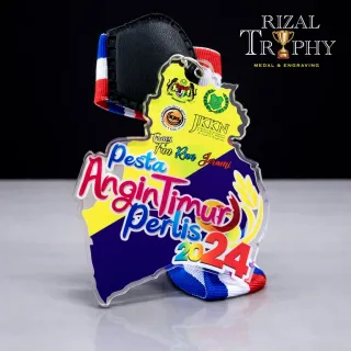 Trophy Medal Acrylic - Rizal Trophy