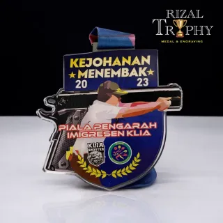 Trophy Medal Acrylic - Rizal Trophy