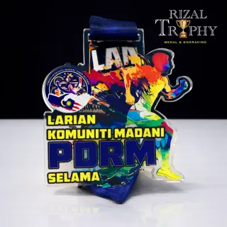 Trophy Medal Acrylic - Rizal Trophy
