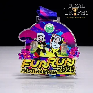 Trophy Medal Acrylic - Rizal Trophy