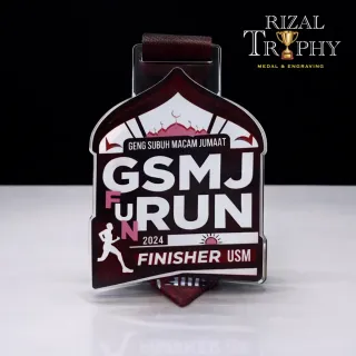 Trophy Medal Acrylic - Rizal Trophy