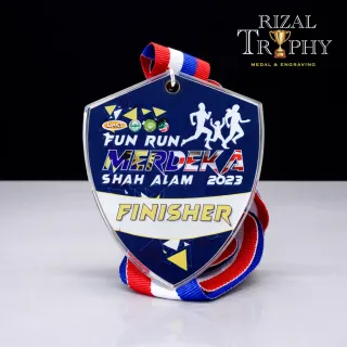 Trophy Medal Acrylic - Rizal Trophy