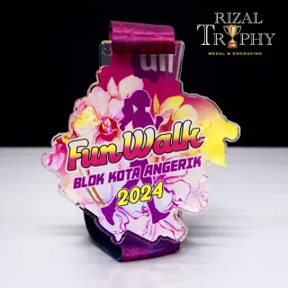 Trophy Medal Acrylic - Rizal Trophy