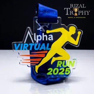 Trophy Medal Acrylic - Rizal Trophy