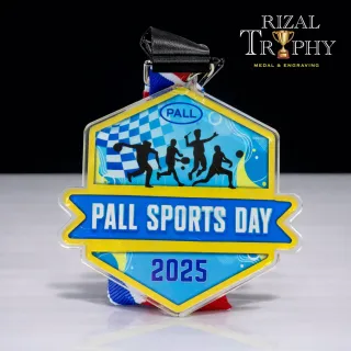 Trophy Medal Acrylic - Rizal Trophy