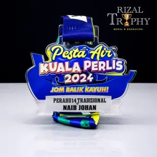 Trophy Medal Acrylic - Rizal Trophy