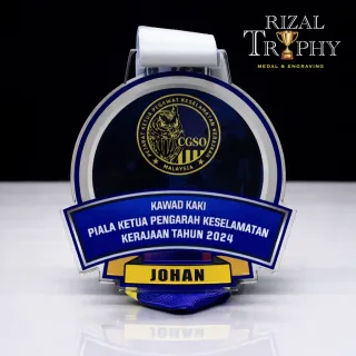 Trophy Medal Acrylic - Rizal Trophy