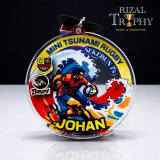 Trophy Medal Acrylic - Rizal Trophy