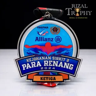 Trophy Medal Acrylic - Rizal Trophy