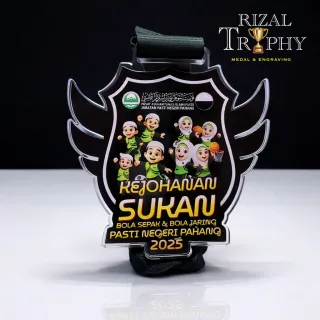 Trophy Medal Acrylic - Rizal Trophy