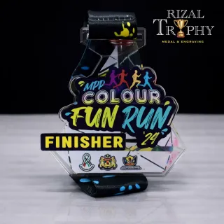 Trophy Medal Acrylic - Rizal Trophy