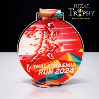 Trophy Medal Acrylic - Rizal Trophy