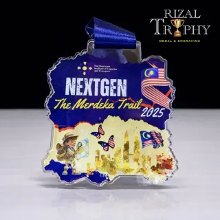 Trophy Medal Acrylic - Rizal Trophy