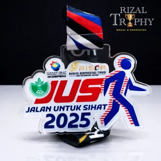 Trophy Medal Acrylic - Rizal Trophy
