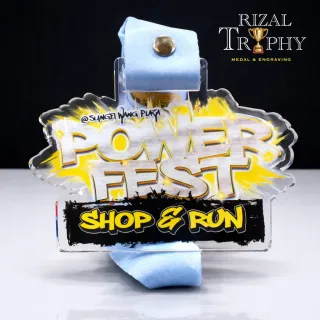 Trophy Medal Acrylic - Rizal Trophy