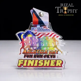 Trophy Medal Acrylic - Rizal Trophy