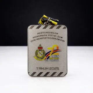 Trophy Medal Etching - Rizal Trophy