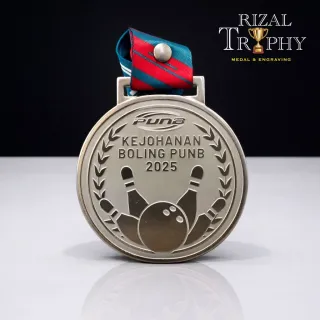 Trophy Medal Etching - Rizal Trophy