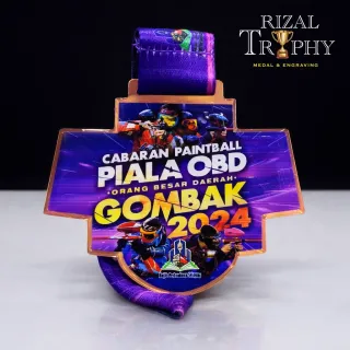 Trophy Medal UV - Rizal Trophy