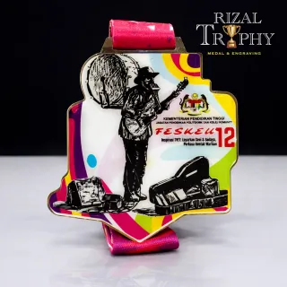 Trophy Medal UV - Rizal Trophy